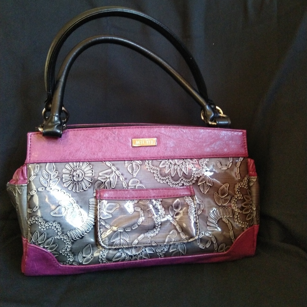 MICHE Classic Shell - Metallic Gray and Purple